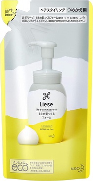 花王 Liese 髮型定型泡沫 補充包 180ml