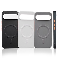 Google Pixel 10 Pro XL,10 Pro,10,9 Pro XL,9 Pro,9 Pro,9 Full Leather Case, Metal Camera Edge, Alloy 