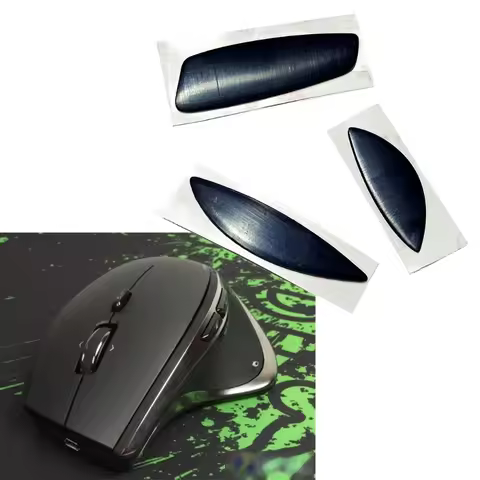 1 Set Mouse Skates Replacement Glide Feet Pads Black Mouse Feet Sticker for logitech M950 / MX Perfo
