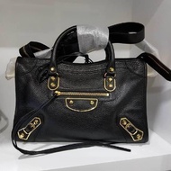 Tas wanita selempang hitam Balenciaga Small Black authentic original