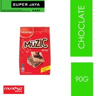 Munchy's Muzic Wafer Choclate/Hazelnut Bites 90g