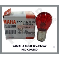 YAMAHA BULB 12V-21/5W RED COATED