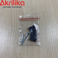 Adhesive & Nail Glue 1 Bar Foam Tape 3 M + 2 Pcs Sarae Concrete Nails