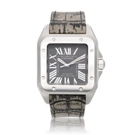 Cartier Limited Edition Santos 100 XL Reference 2858, a stainless steel automatic wristwatch