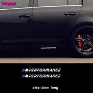 2pcs  new style car door sticker  for BMW E30 E34 E39 E46 E87 E90 F10 F20 F30 F31 X1 X3 X5 X7