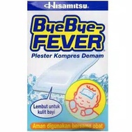 Bye Bye Fever Fever Fever Fever Compress Plaster For Babies & Children 1 box Pack