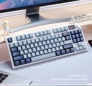 Attack Shark K86 คีย์แคปไทย คีย์บอร์ดไร้สาย Mechanical keyboard 87คีย์ แป้นพิมพ์เล่นเกม สําหรับIOS P