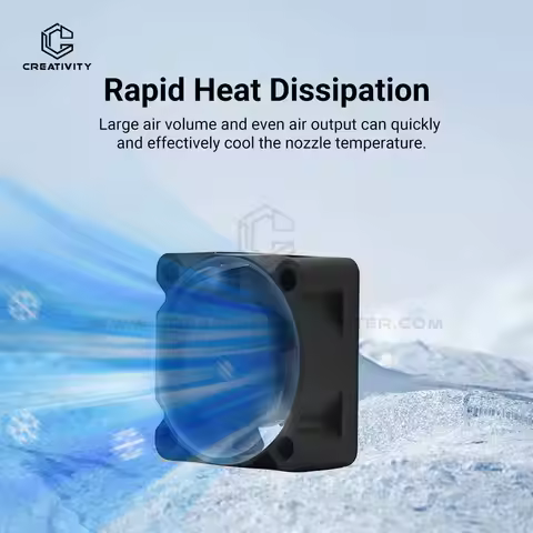 Upgraded 2510 Silent Axial Fan Bamboo Lab A1 Mini Hotend Cooling Fan for Bamb Lab A1 and A1 Mini 3D 