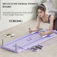 Household folding multifunctional Pilates board fitness equipment abdominal wheel exercise can be ti