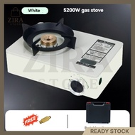 5200W/6500W 2IN1 OUTDOOR GAS STOVE PORTABLE WINDPROOF CAMPING STOVE MINI CASSETTE STOVE HOUSEHOLD GA