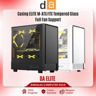 Casing PC DA Digital Alliance Elite Micro ATX/ITX Gaming Case