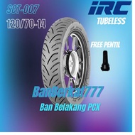 Ban Belakang Motor Honda PCX 150 / VARIO 160 IRC SCT-007 120 70 Ring14
