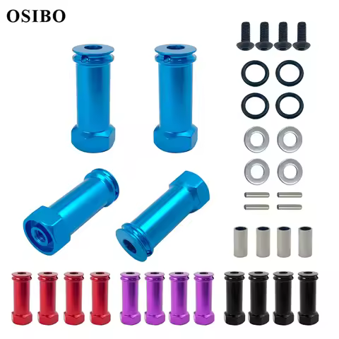 12mm Wheel Hex Hub Drive Adapter Long 30mm Adaptor Extension Combiner Coupler For Wltoys 144001 1240