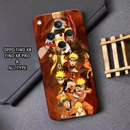 1533 Latest OPPO FIND X8 Softcase 2024 - Flexible rubber material - NARUTO Motif - Latest OPPO FIND 