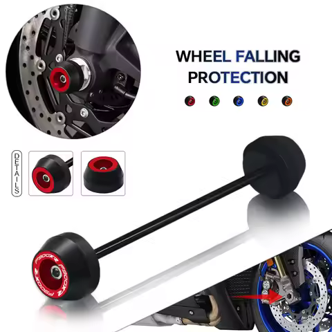 For F900R F900XR 900R 900XR 2019-2026 Motorcycle Front Rear Axle Fork Wheel Crash Slider Falling Pro
