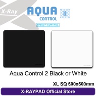 แผ่น X-Raypad Aqua Control II แผ่นเมาส์สำหรับเล่นเกมส์ AC2 XL ขนาดสี่เหลี่ยม-500x500x 4มม. แผ่นความเ
