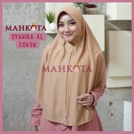 jilbab antem XL instan || mahkota gading || 354