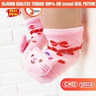 BSD Anti-Slip Socks for Baby Boys and Girls 3D Characters 0 6 12 Months Newborn Cute Import
