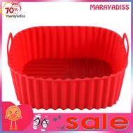 <MYS> Silicone Air Fryer Tray Silicone Air Fryer Cooking Tray Square Silicone Air Fryer Basket Tray 