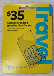 5G Australia Optus $35 Prepaid SIM Card 28 days 40GB with free calls and SMS