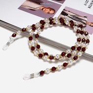 NARCISSUS13A0E Eyeglass Lanyard Vintage Crystal Beads Glasses Necklace