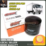 OSK OIL FILTER O-6757 ISUZU NPR PRO NPR66 HICOM 4.3 PENAPIS MINYAK ISUZU NPR PRO 8-943381811 8-97148