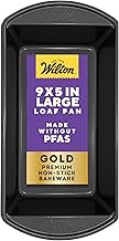 Wilton 2105-6806 Perfect Results Large Nonstick Loaf Pan, 9.25 by 5.25-inches, Silver