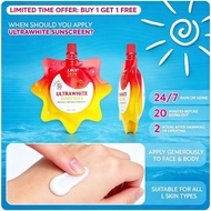 LBLS Oil Control Sunscreen LBLS Ultra White Brightening Whitening Sunblock Shrink Pores All Skin