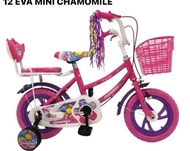 Sepeda Mini Anak Perempuan 12 Eva / Sepeda Keranjang Anak Cewe Murah