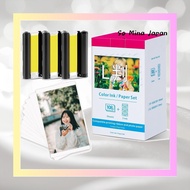 【Direct from Japan】108 Sheets L Photo Paper for Canon Selfie KL-36IP 3PACK Color Ink Paper KL-108IN 