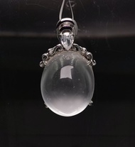 寶麗金珠寶-天然水沫子白鋼墜