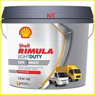 Shell Engine Oil 15W40 Rimula LD4 Multi Diesel Engine 7.5 Liter Light Truck Hilux 4WD Minyak Hitam 4