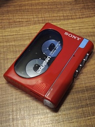 Sony Walkman WM-50 Cassette player 1985 罕見紅色 卡帶播放器 隨身聽 Citypop 昭和 磁帶