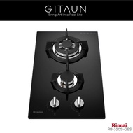 [RINNAI] Domino Double Burner / Gas Hob / RB-3312S-GBS