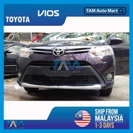 Toyota Vios Front Bumper Chrome Lining Front Grille Bumper Protector Cover Trim For Vios NCP150 (201