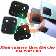 Camera glass / rear camera glass replacement for XM Poc C85 with glue included