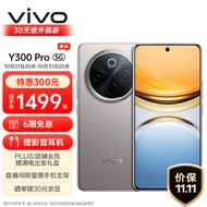 vivo Y300 Pro 8GB+128GB 钛色 6500mAh超薄蓝海电池 全等深微四曲屏 SGS五星抗摔认证 AI 拍照 手机