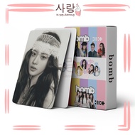 55pcs ILLIT《BOMB》Colourful Group Cards Set Collection Kpop Photocard Wonhee Minju Yunah Moka Iroha P