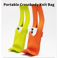 Portable Knit Crossbody Phone Bag - Universal Fit For  iOS 17/16/15/14/13 Lightweight Mini Shoulder 