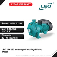 LEO 2AC220 MULTISTAGE CENTRIFUGAL PUMP Pam Air 水泵 [3 phase] (2.2kW/3HP)