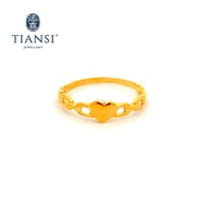 Tiansi 916 (22K) Gold Heart CT Ring Gold Ring