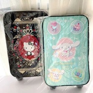 日本 SANRIO HELLO KITTY & Cinnamoroll 玉桂狗 18寸牛津布 行李箱
