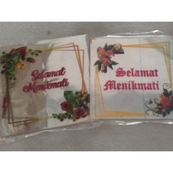 50 sheets of WELCOME PLASTIC SAMIR (18x18cm) ice cube tray