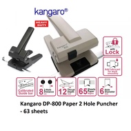 Kangaro DP-800 Paper 2 Hole Puncher - 63 sheets (penumbuk, puncher paper, 2 Hole Puncher, heavy duty