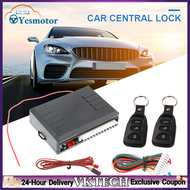 【Local Shipment】ชุดรีโมทเซ็นทรัลอัตโนมัติ 12V ระบบเข้าแบบไร้กุญแจ 315MHz ชุดรีโมทเซ็นทรัลล็อกพร้อมไฟ