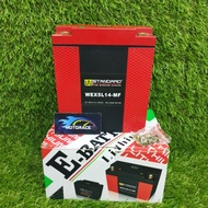 WSTANDARD LITHIUM E BATTERY MOTORCYCLE WTX6L-MF / WEX5L14-MF