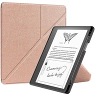 For Funda Amazon Kindle Scribe 2024 (2nd Generation) Case Smart Pencil Holder Y-Fold Cover For Kindl
