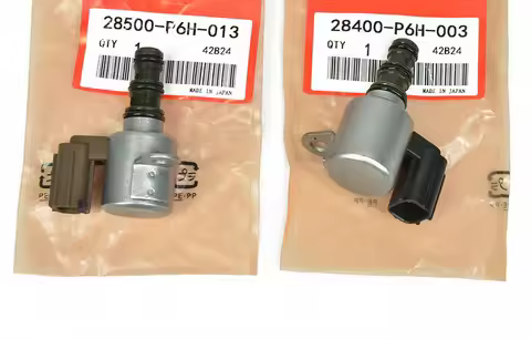 Transmission Shift Solenoid C 28400-P6H-013 28400-P6H-003 Black +Shift solenoids B 28500P6H013 for H