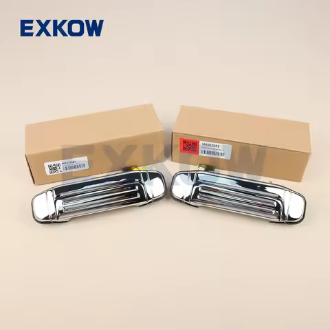 Silver Rear Door Outside Handle LH/RH for Mitsubishi Pajero Montero V33 V43 V44 V45 V46 MR313581 MR3