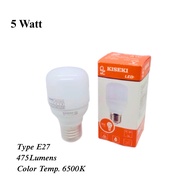Kiseki Led Bulb Capsule T Series (5-PCS PACKAGE) 5W 10W 14W 18W 28W Super Bright Energy Saving Bulb